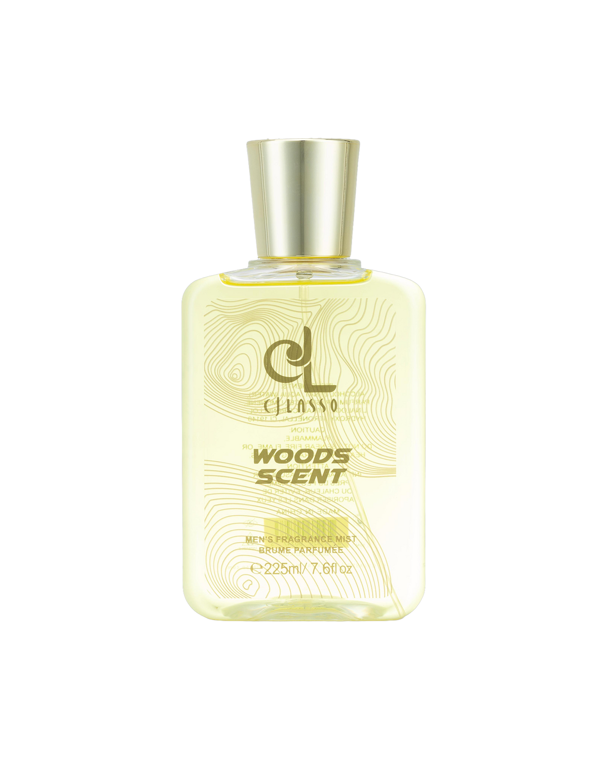 CJ Lasso Woods Scent men's fragrance mist, 7.6 oz bottle