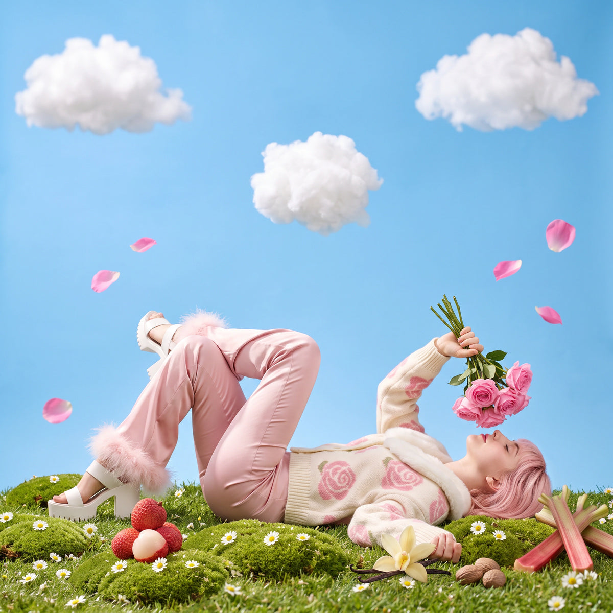 Orchidea Vaniglia fragrance mist in a rose daydream