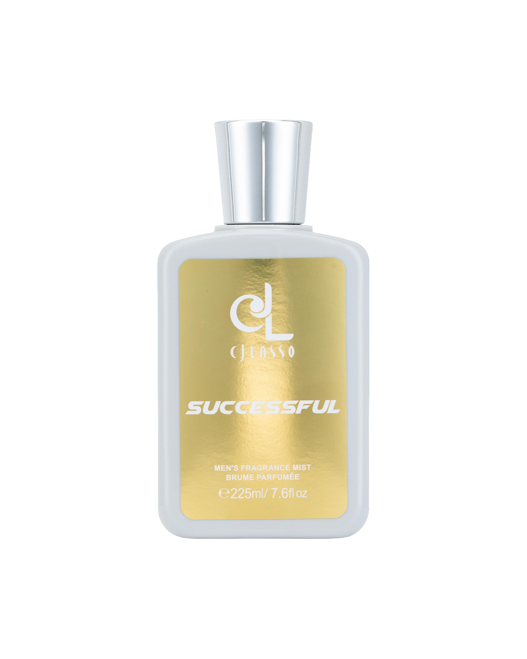 CJ Lasso Successful men's fragrance mist, 7.6 oz bottle