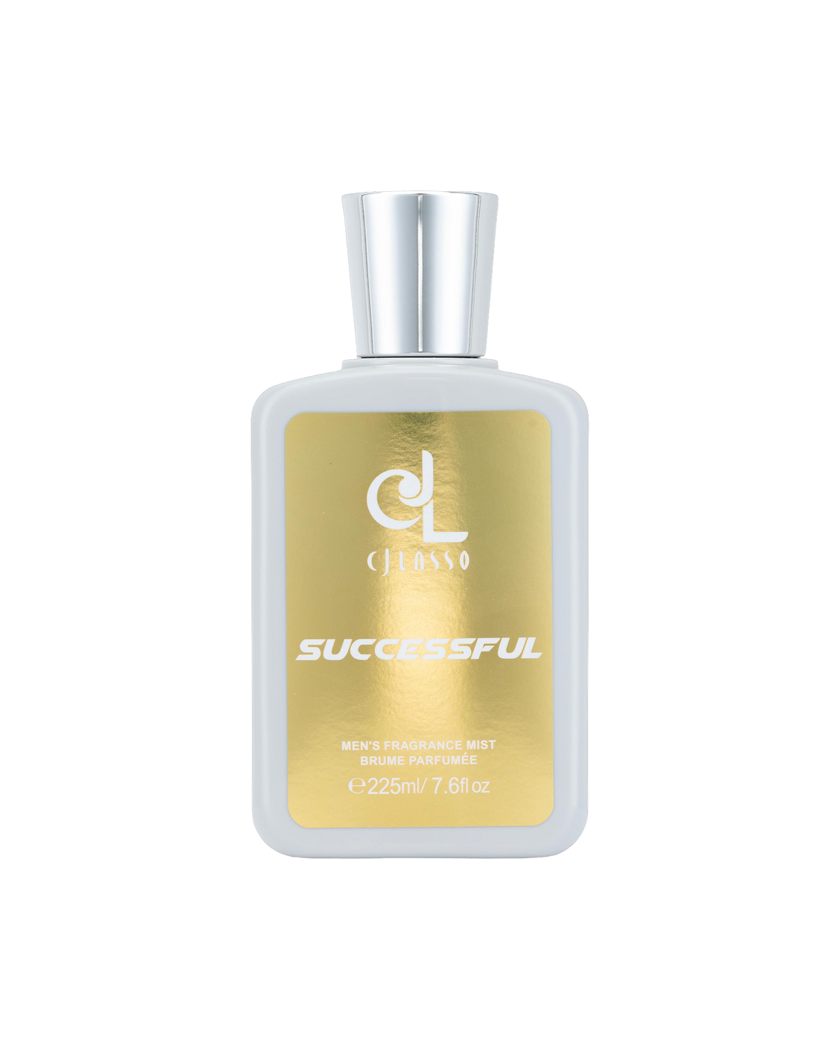 CJ Lasso Successful men's fragrance mist, 7.6 oz bottle
