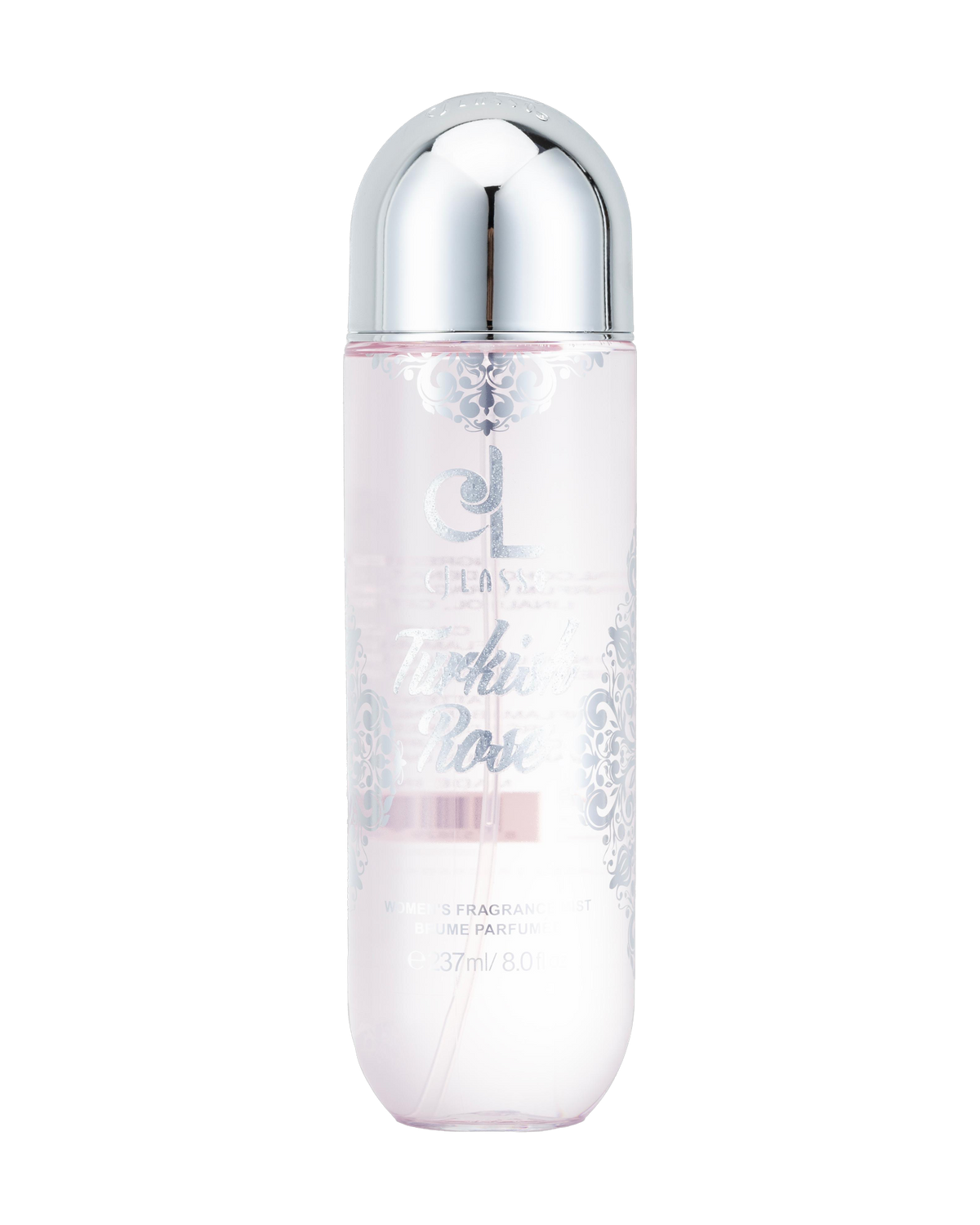 CJ Lasso Turkish Rose fragrance mist, 8 oz bottle
